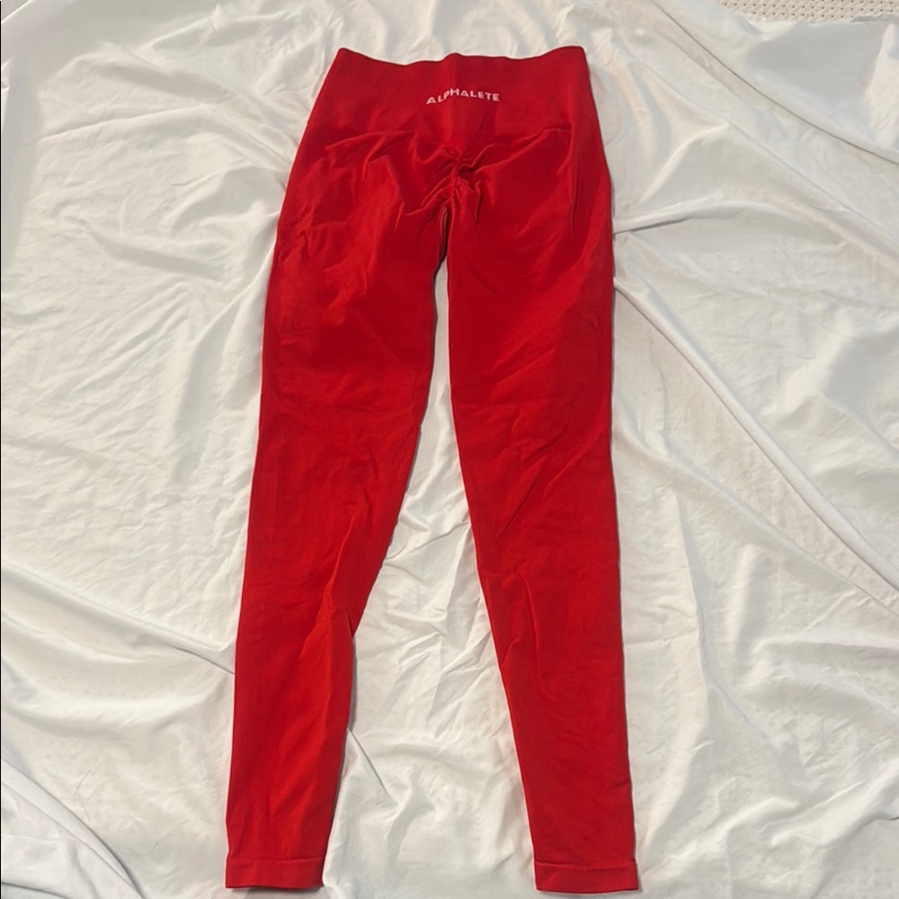 Alphalete Scarlet Active Leggings